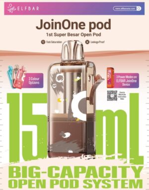 ELF BAR JOINONE DEVICE | EMPTY CARTRIDGE  SWAP 25K PUFFS