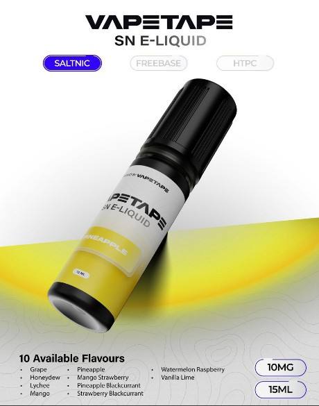 VAPETAPE SALTNIC E-LIQUID 15ML BY ASDF - Image 2