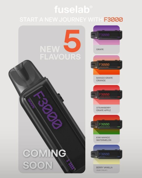 NEXGEN X3 WORLDCUP DEVICE LIMITED EDITION | FUSELAB F3000 3000 PUFFS (Copy) - Image 3