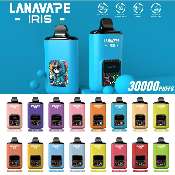 LANA IRIS 30000 PUFFS DISPO KIT SET - Image 2