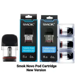 SMOK NOVO Meshed Pod Cartridges New Version 2ml (For Smok PROPOD GT Device / Smok Novo GT / Novo GT Box)