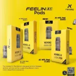 Nevoks A1 Pod Cartridge: For Feelin A1 / AX / AR Replacement Cartridge (3pcs)